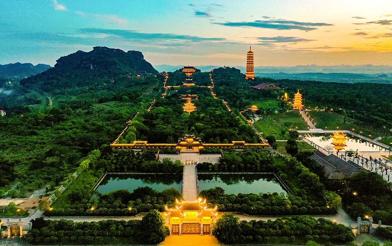 L'architettura della Pagoda Bai Dinh
