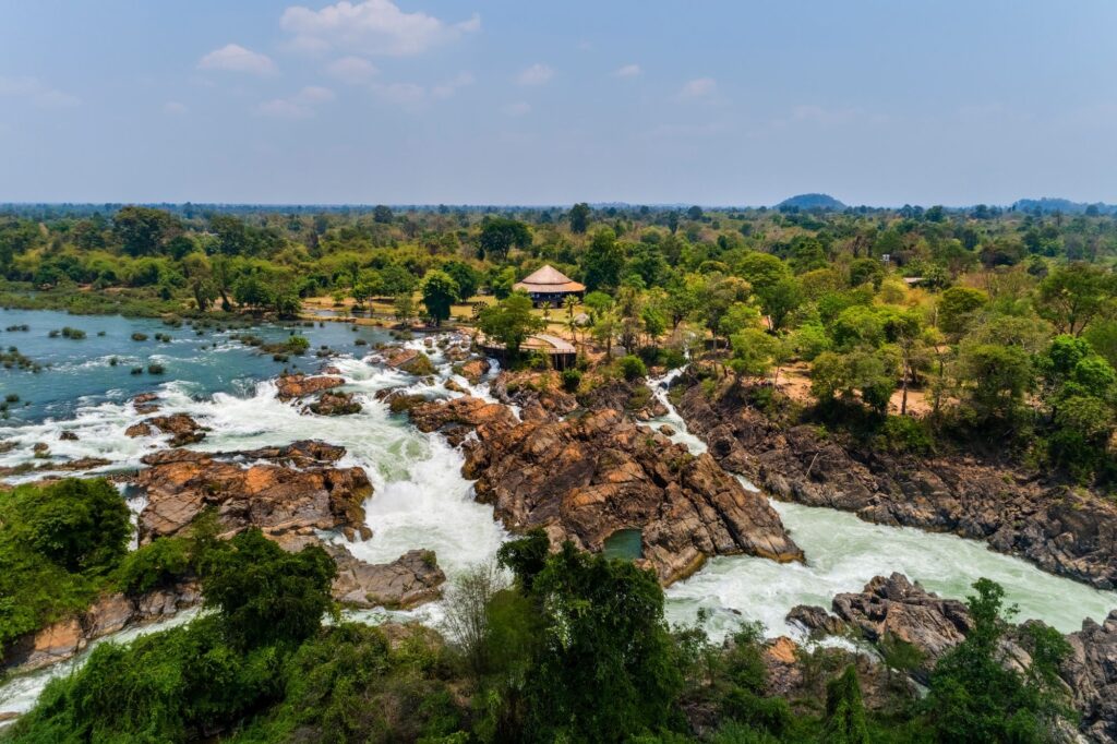 Le cascate di Li Phi tra le isole Si Phan Don