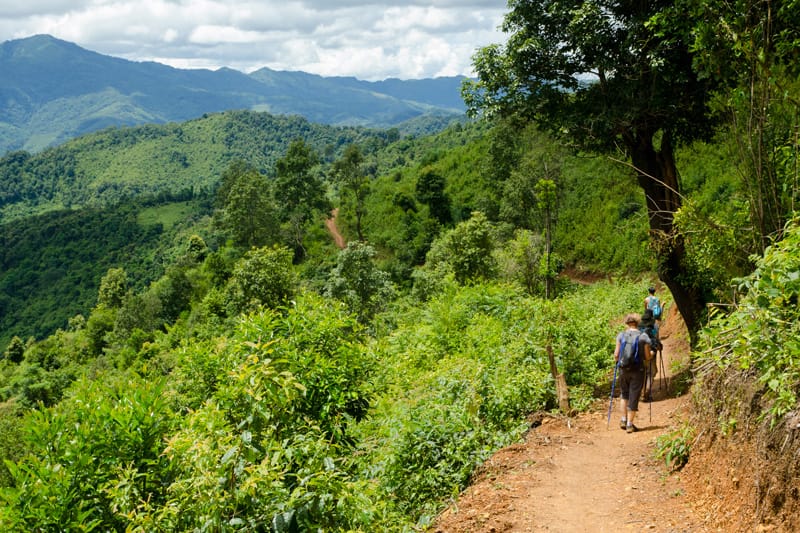 Trekking tra le montagne del Phongsali