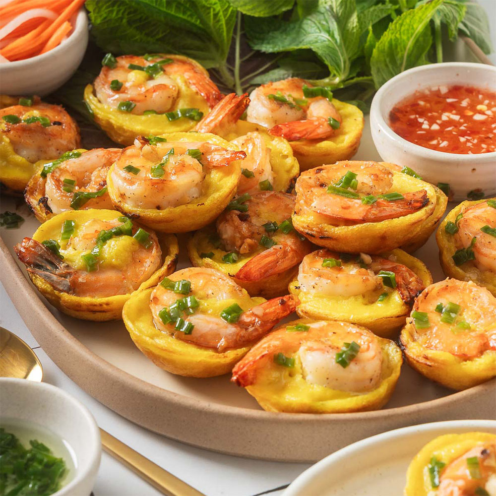 Bánh Khọt (Mini pancake salati)